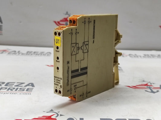 WEIDMULLER UPAC 825000 MDULE 0-20 mA IN 0-20 mA OUT 124882