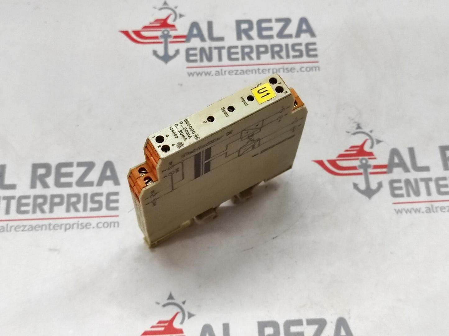 WEIDMULLER UPAC 825000 MDULE 0-20 mA IN 0-20 mA OUT 124882