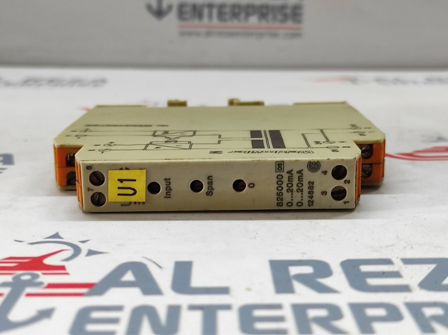 WEIDMULLER UPAC 825000 MDULE 0-20 mA IN 0-20 mA OUT 124882