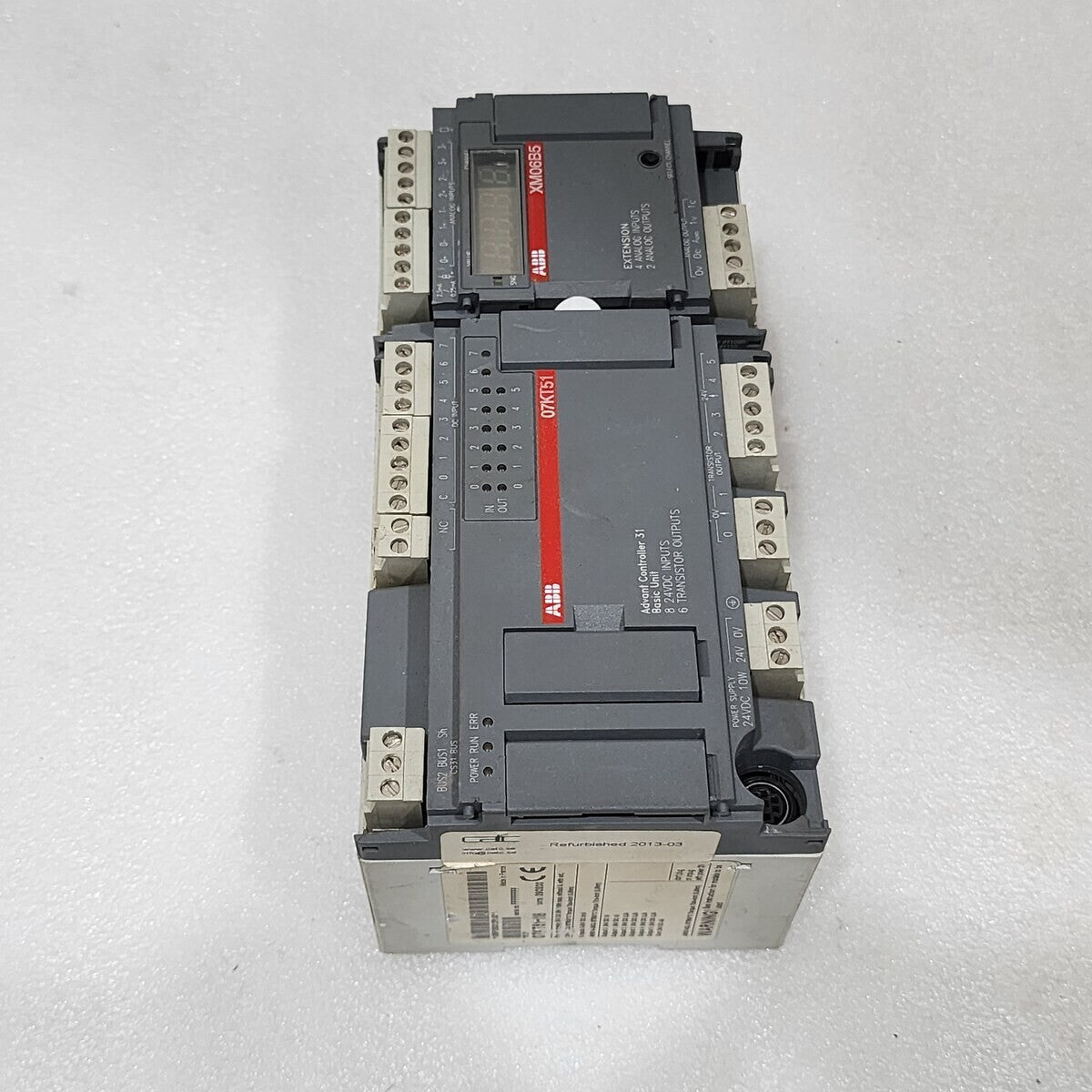 ABB XM06B5 ADVANT OCS 07KT51 ADVANT CONTROLLER 31