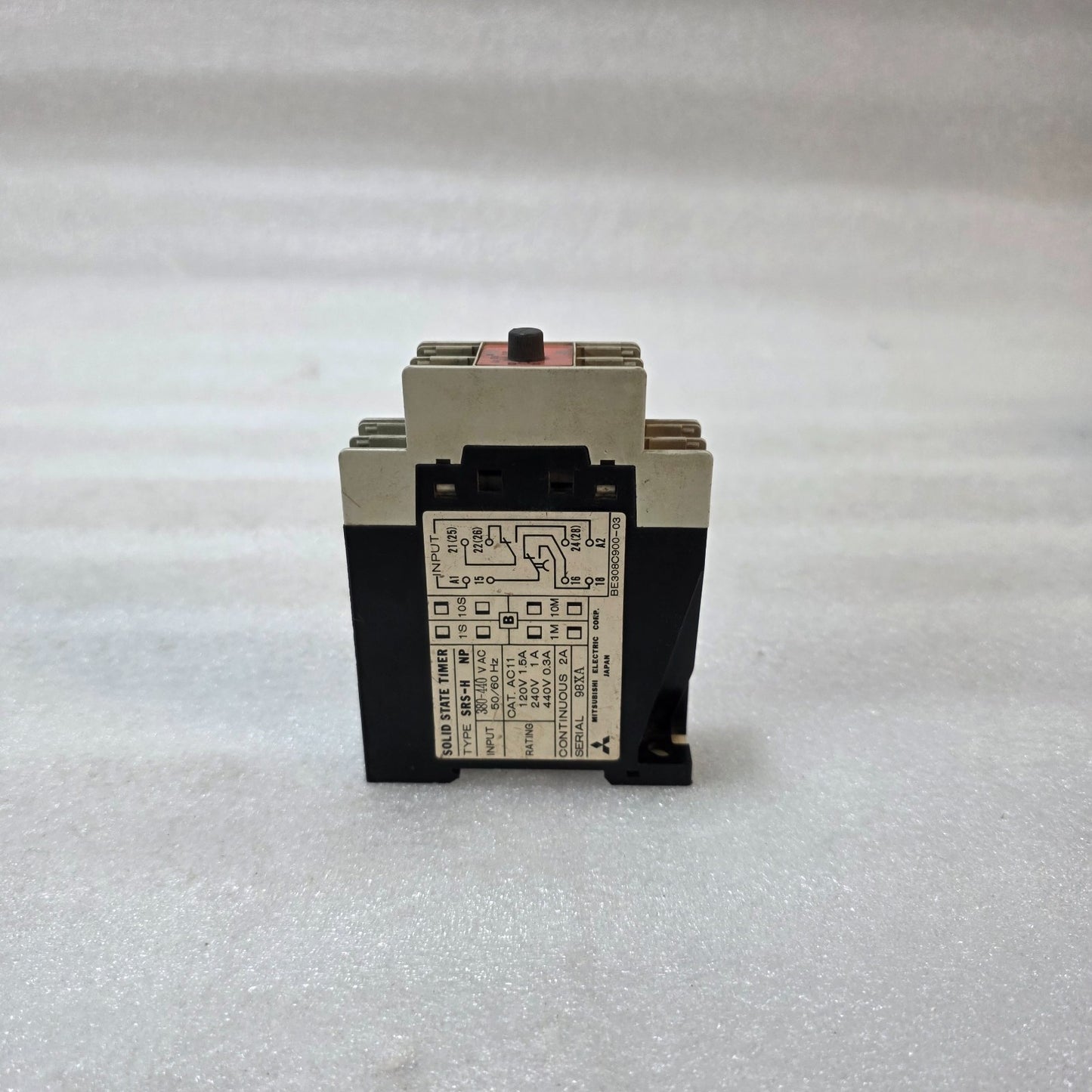 MITSUBISHI SRS-H NP SOLID STATE TIMER 380-440VAC 50/60HZ
