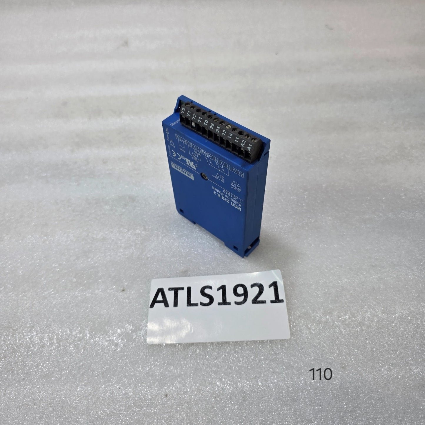 ZIEHL MSR 220 K2 PTC THERMISTOR MOTOR PROTECTION RELAY – 24V AC/DC | T 221943