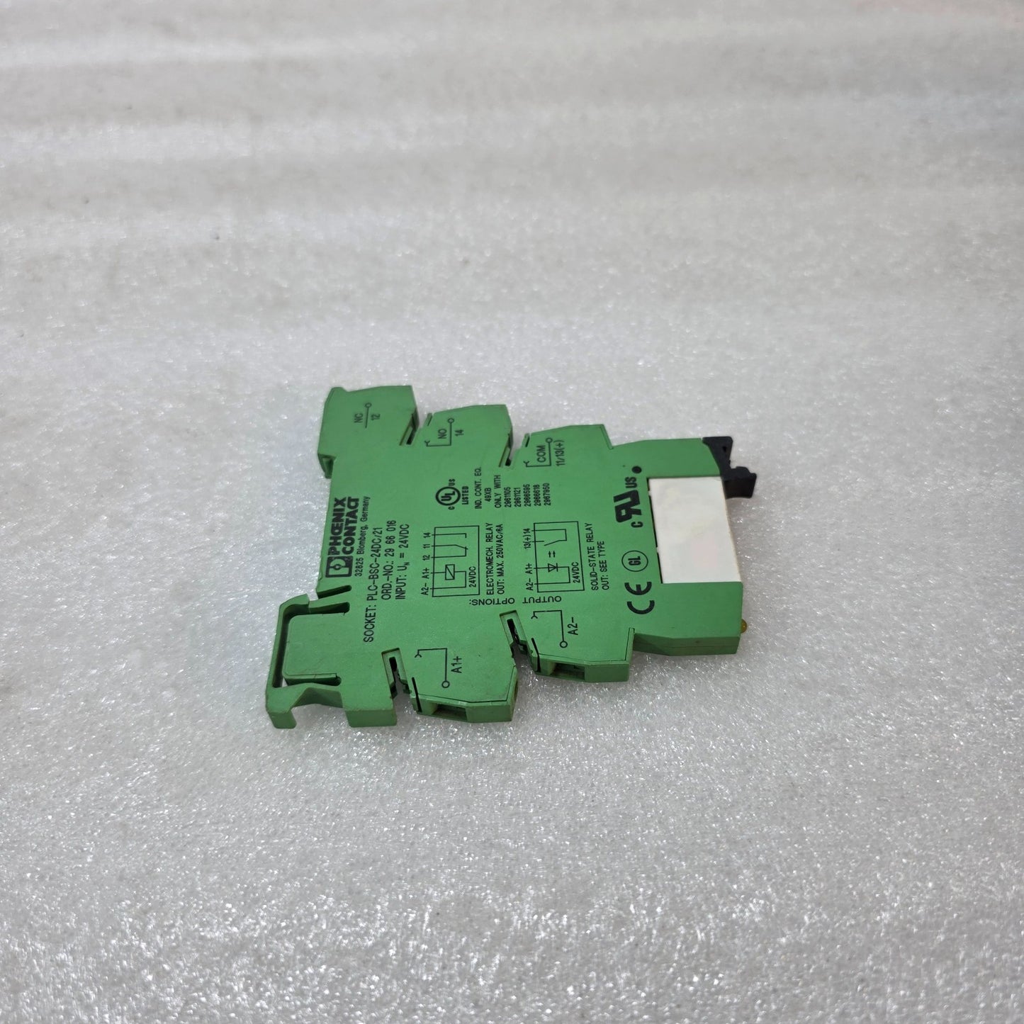12 UNIT X PHOENIX CONTACT PLC-BSC-24DC/21 INTERFACE MODULE 2966016 LOT OF 12 PC