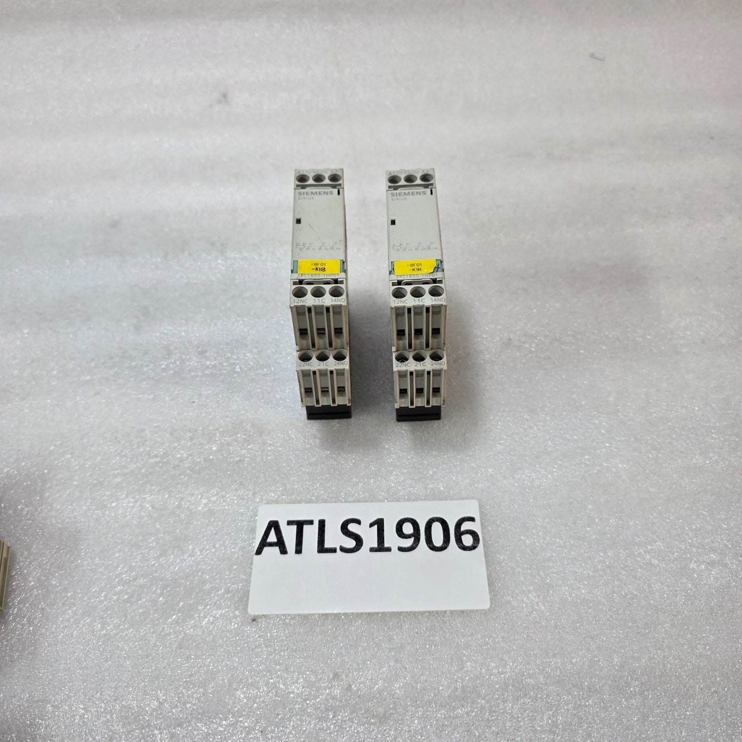 SIEMENS SIRIUS 3RS1800-1HP01 MONITORING RELAY 24–240 V AC/DC