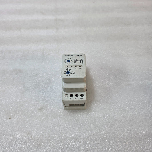 ENTES SER-Y/Δ Y2722 REV.1 STAR-DELTA TIMER RELAY 220–230VAC / 24VAC-DC, 2NO, 5A