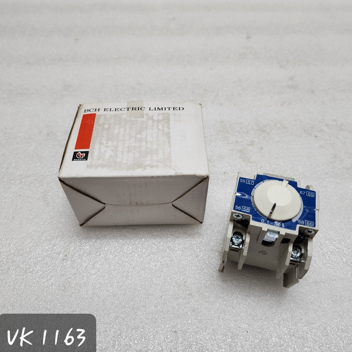 BCH C320TP1 TIMER UNIT 0.1-30SEC BHARTIA CUTLER HAMMER