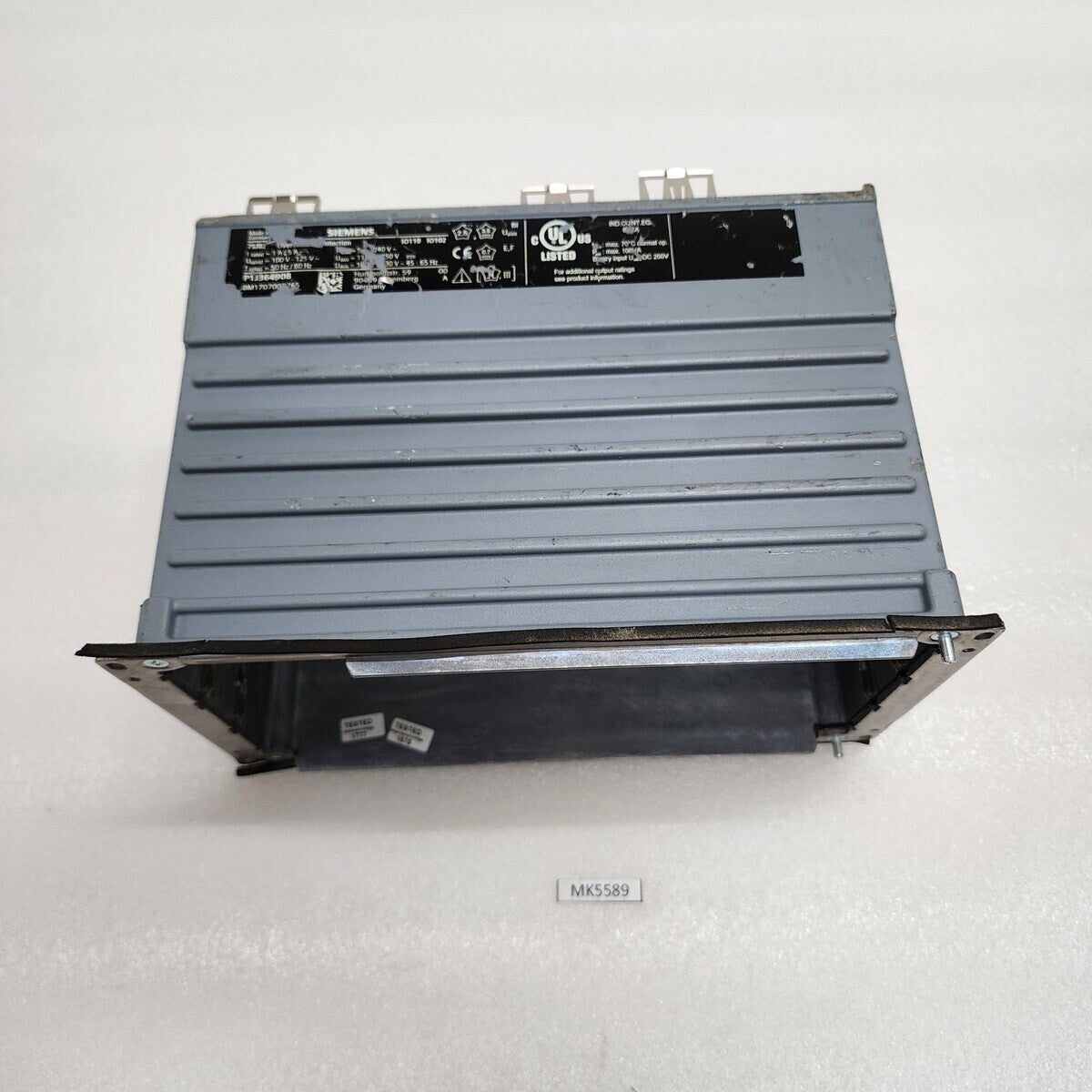 SIEMENS SIPROTEC 7SJ82 EMPTY BACK PANEL