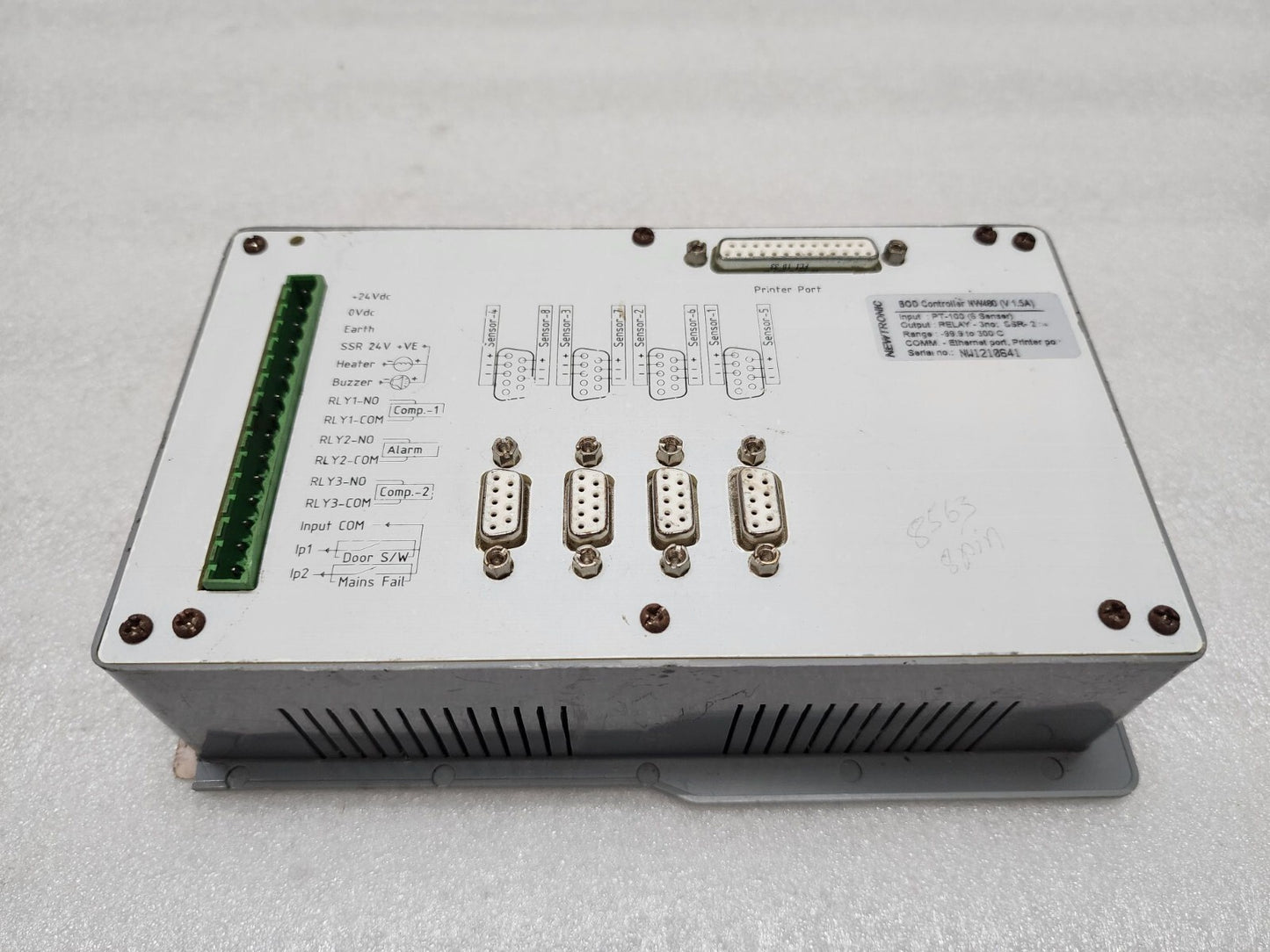 NEWTRONIC NW-480 BOD CONTROLLER V1.5A 24VDC EDGE BROKEN