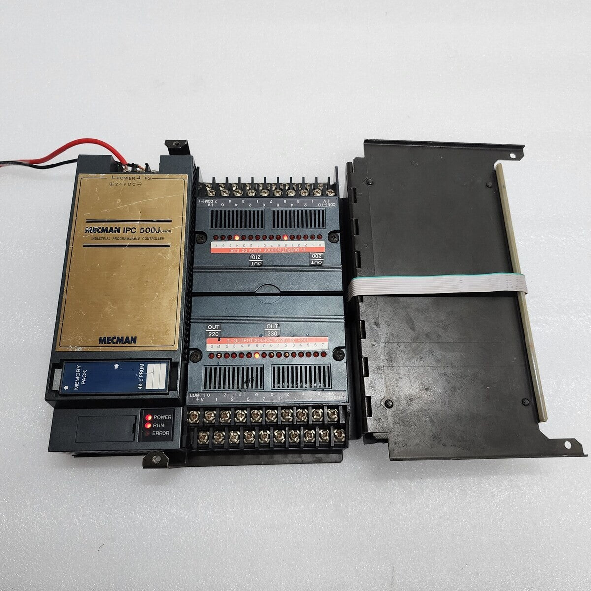 MECMAN IPC 500J CPU UNIT 771-150-023-1 PROGRAMMABLE CONTROLLER WITH I/O MODULES
