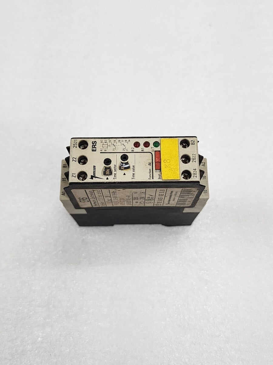 Janssen ERS Timer Relay E09 1030 0X3 110-240VAC/24V AC-DC/42-48V AC-DC 0.05S-300