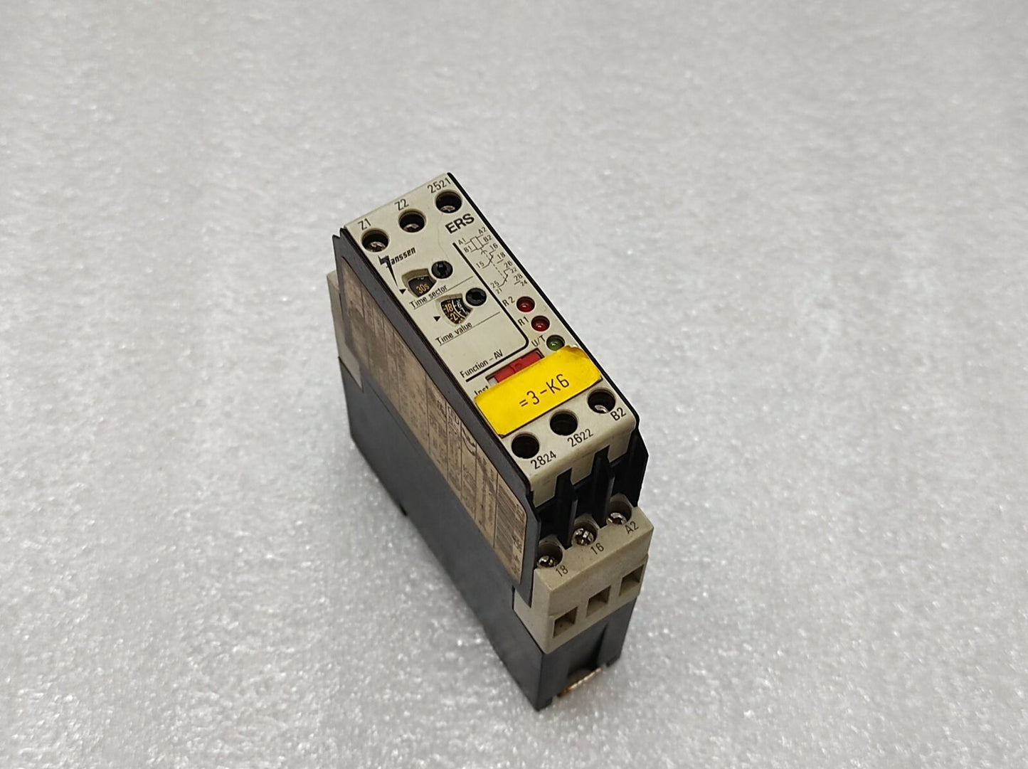 Janssen ERS Timer Relay E09 1030 0X3 110-240VAC/24V AC-DC/42-48V AC-DC 0.05S-300