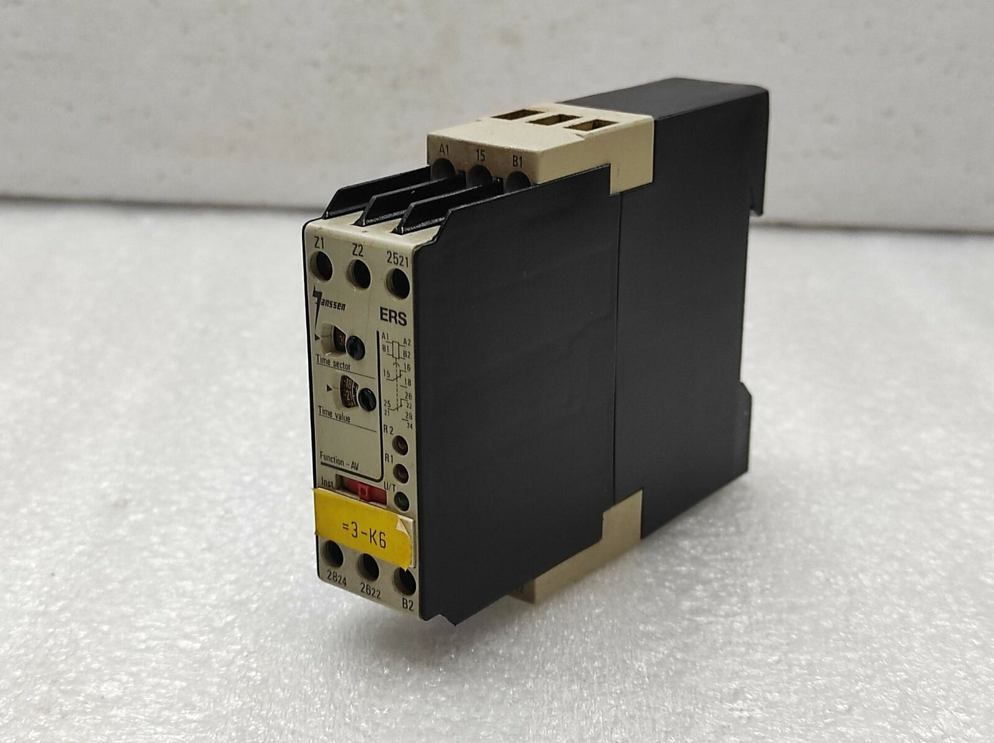 Janssen ERS Timer Relay E09 1030 0X3 110-240VAC/24V AC-DC/42-48V AC-DC 0.05S-300