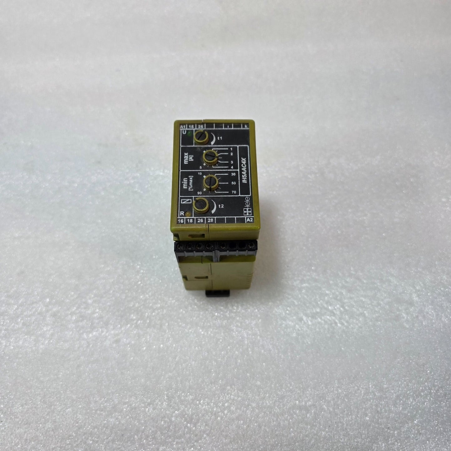 TELE IH5AAC4X MONITORING RELAY MODULE | 24V AC INDUSTRIAL CONTROL RELAY | DIN RA