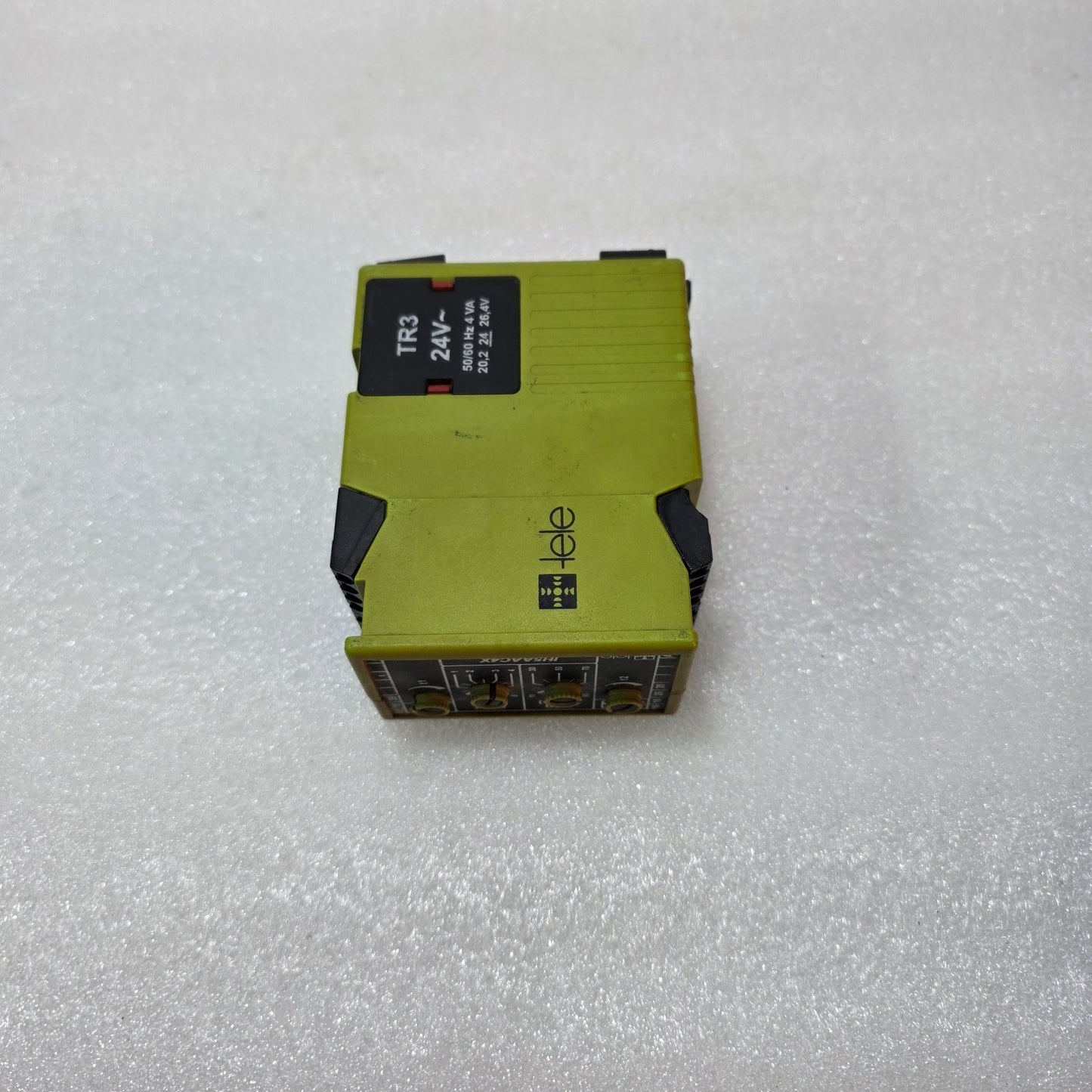 TELE IH5AAC4X MONITORING RELAY MODULE | 24V AC INDUSTRIAL CONTROL RELAY | DIN RA
