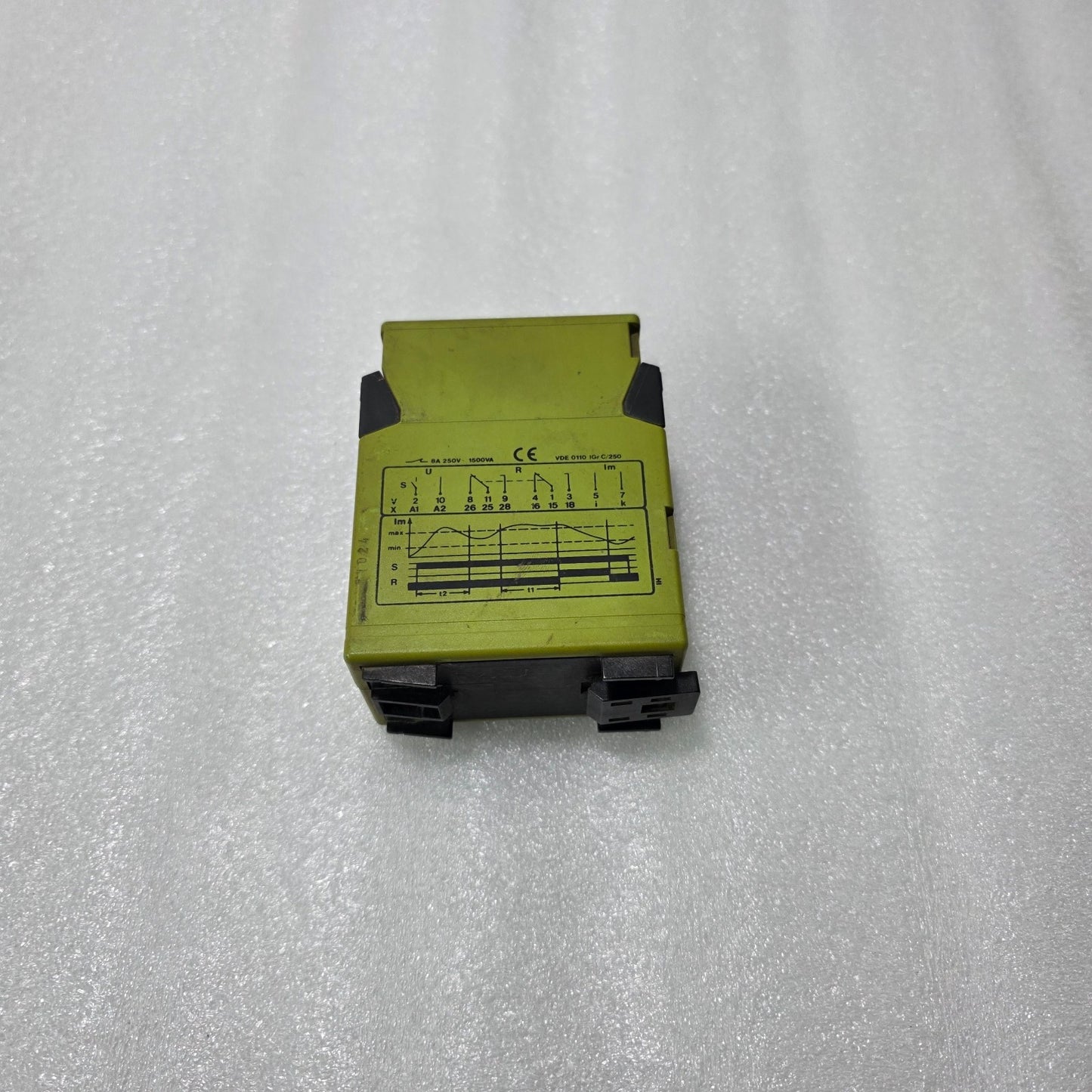 TELE IH5AAC4X MONITORING RELAY MODULE | 24V AC INDUSTRIAL CONTROL RELAY | DIN RA