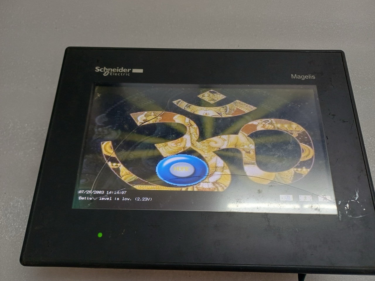HMIGXO3502 HUMAN MACHINE INTERFACE (HMI) TOUCH PANEL 24 V DC FOR PARTS
