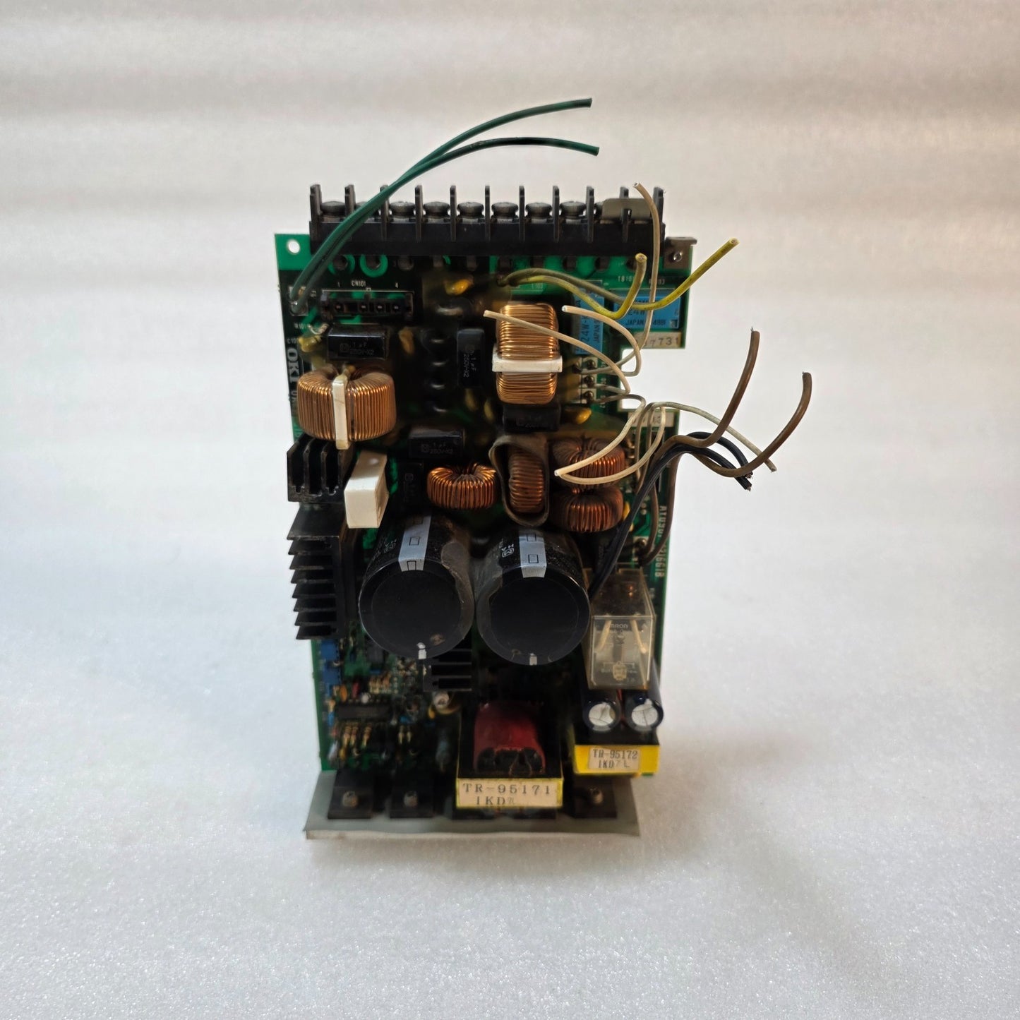 OKI AYU901-1216G1B INDUSTRIAL CONTROL PCB BOARD, +28V SUPPLY, OAREGTA SERIES