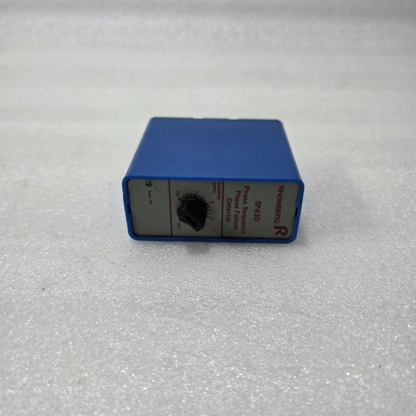 RHOMBERG SP430 PHASE SEQUENCE & PHASE FAILURE DETECTOR RELAY WITH SENSITIVITY AD