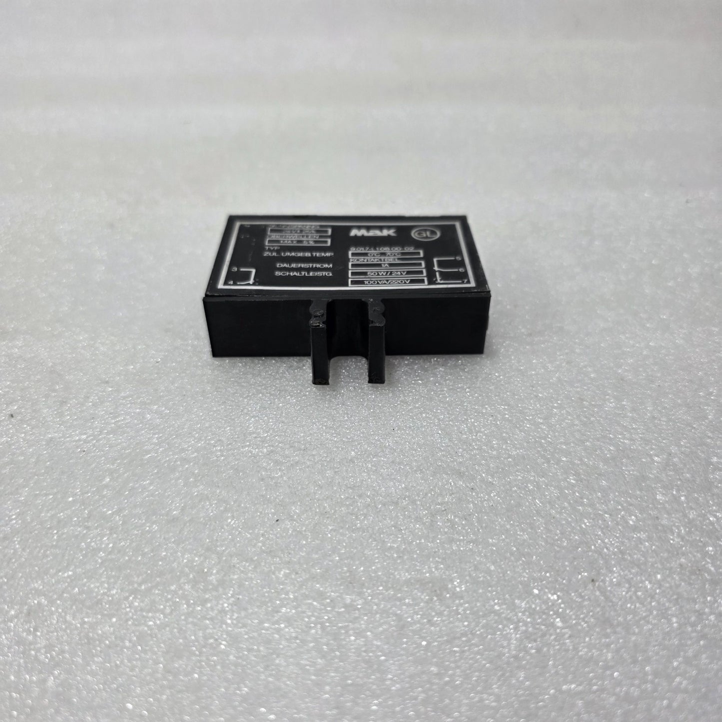 MAK 9.01.7-91.08.00-02 CONTROL RELAY MODULE, OEM MARINE AUTOMATION SPARE