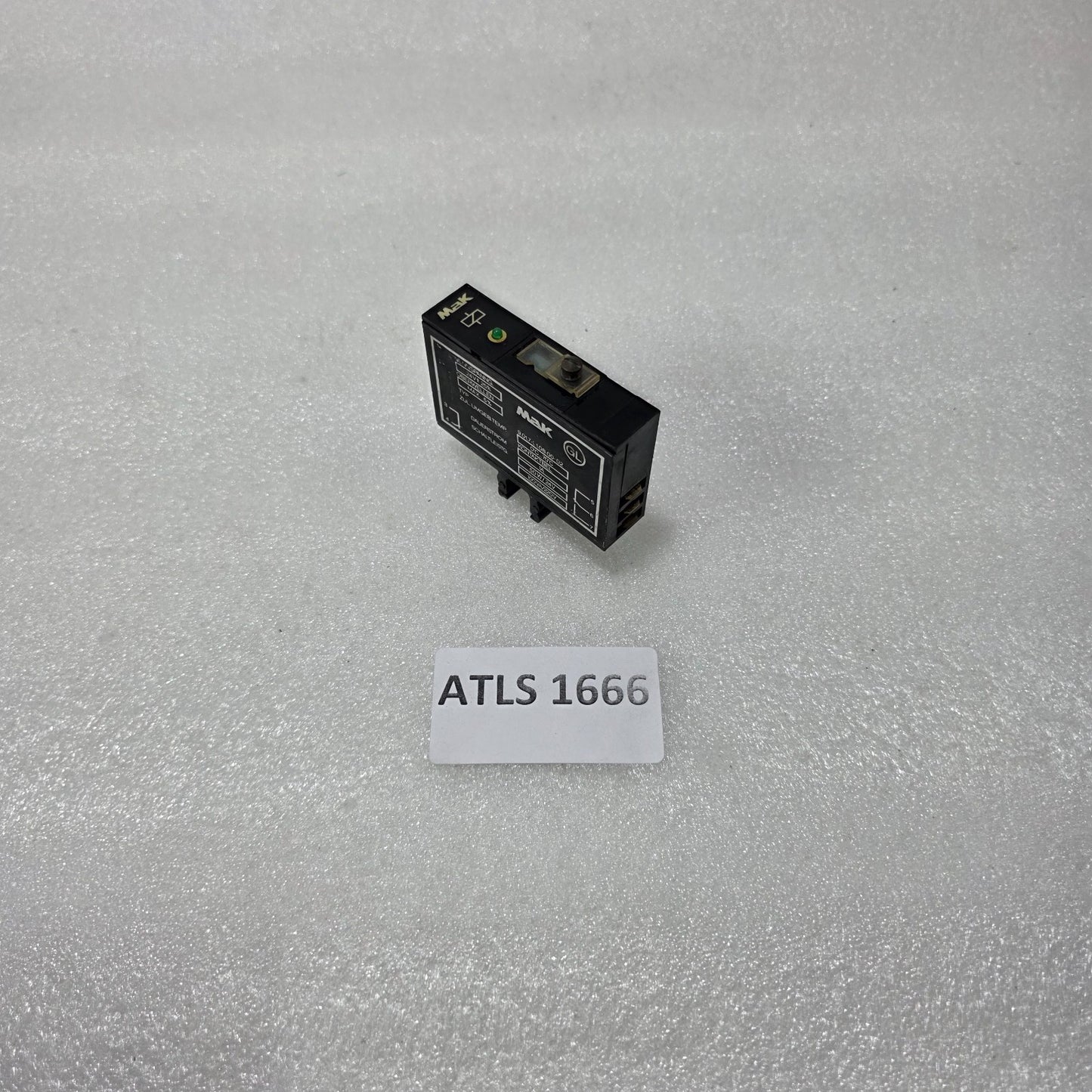 MAK 9.01.7-91.08.00-02 CONTROL RELAY MODULE, OEM MARINE AUTOMATION SPARE