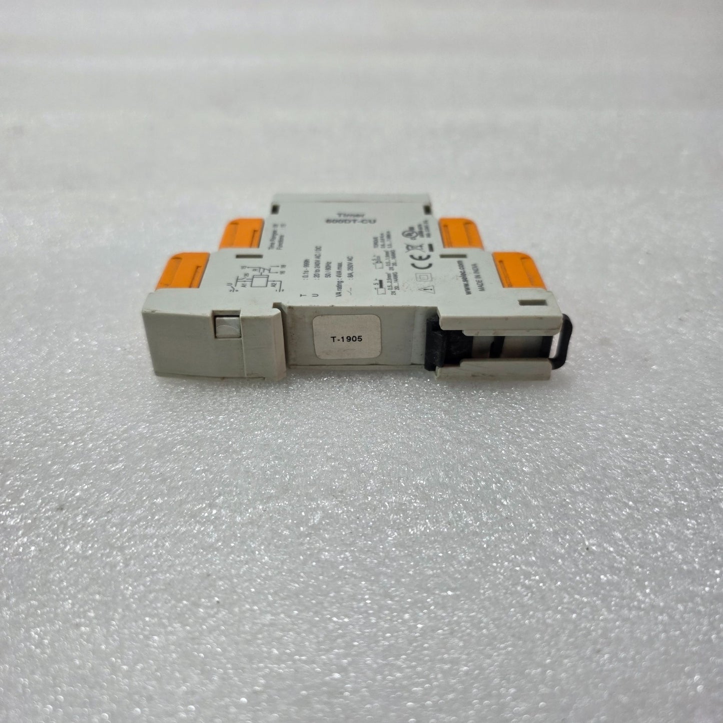 SELEC 600DT-CU MULTIFUNCTION TIMER RELAY, 0.1S–999H, 20–240V AC/DC, 8A