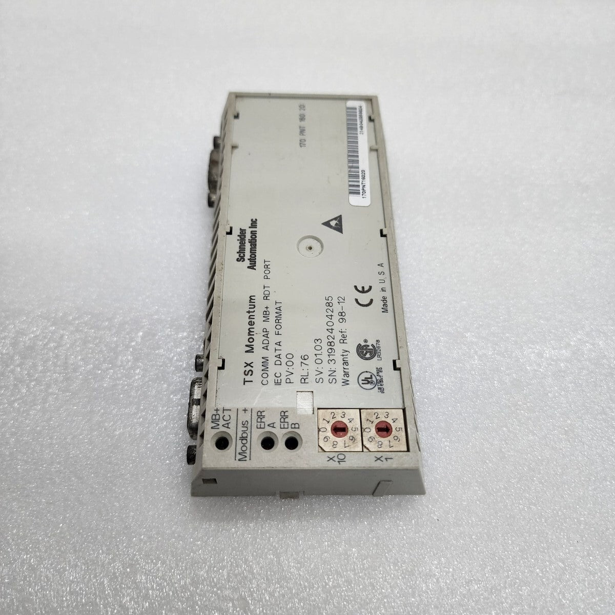 170PNT16020 COMM ADAP MB+ RDT PORT