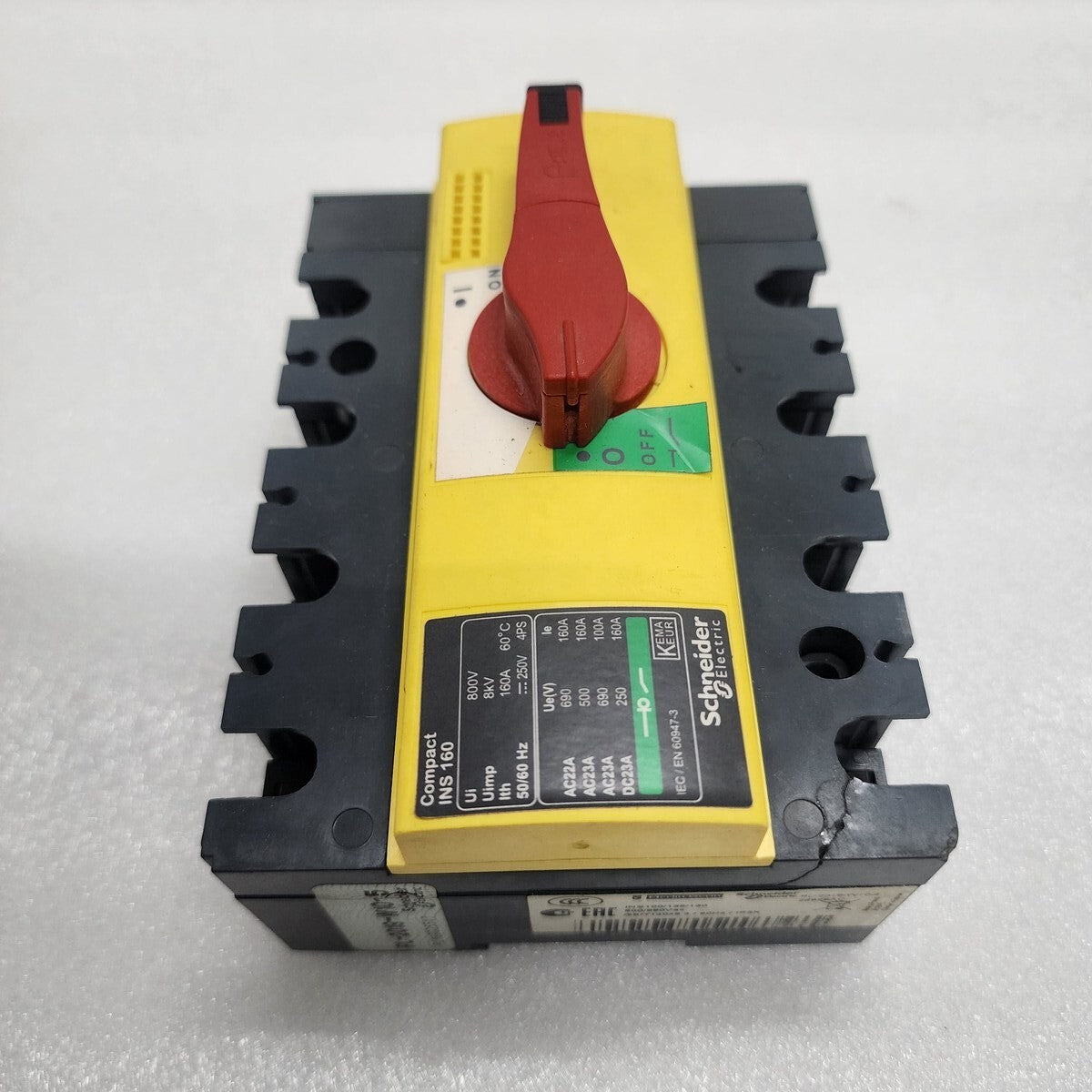 INS 160 4-POLE SWITCH DISCONNECTOR 28929