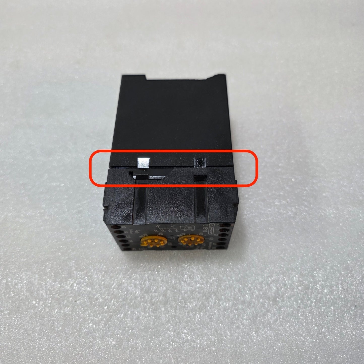 KUHNKE U1510.2 VOLTAGE MONITORING RELAY, 50–500V AC 24V DC BODY BROKEN WORKING