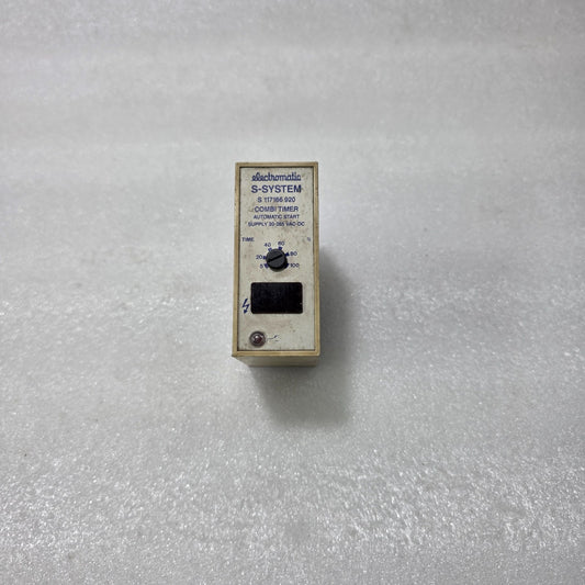 ELECTROMATIC S-SYSTEM COMBI TIMER S 117166 920, AUTOMATIC START, 20–265V AC/DC