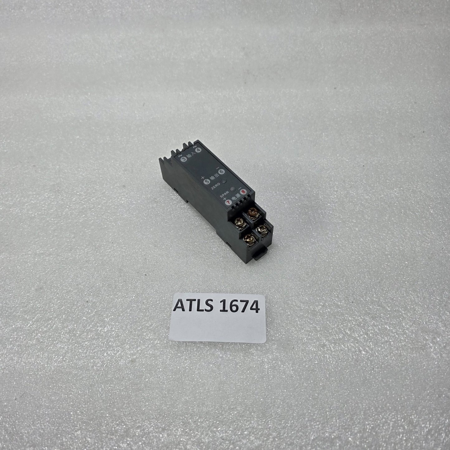 ANHUI QIDIAN WS1520 AC VOLTAGE TRANSDUCER 0–440VAC INPUT, 0–10VDC OUTPUT, 24VDC