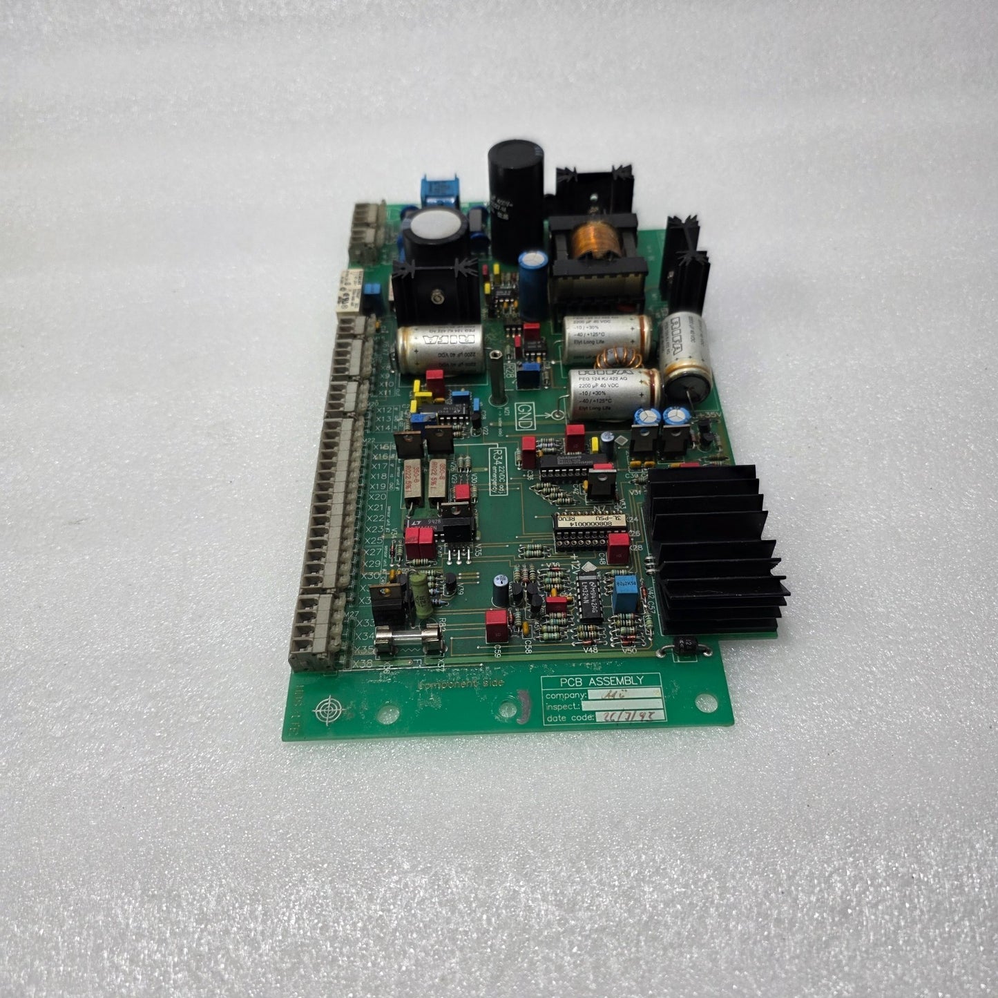 AIRSIGNA PCB ASSEMBLY 2080200900 REV.1 INDUSTRIAL CONTROL BOARD