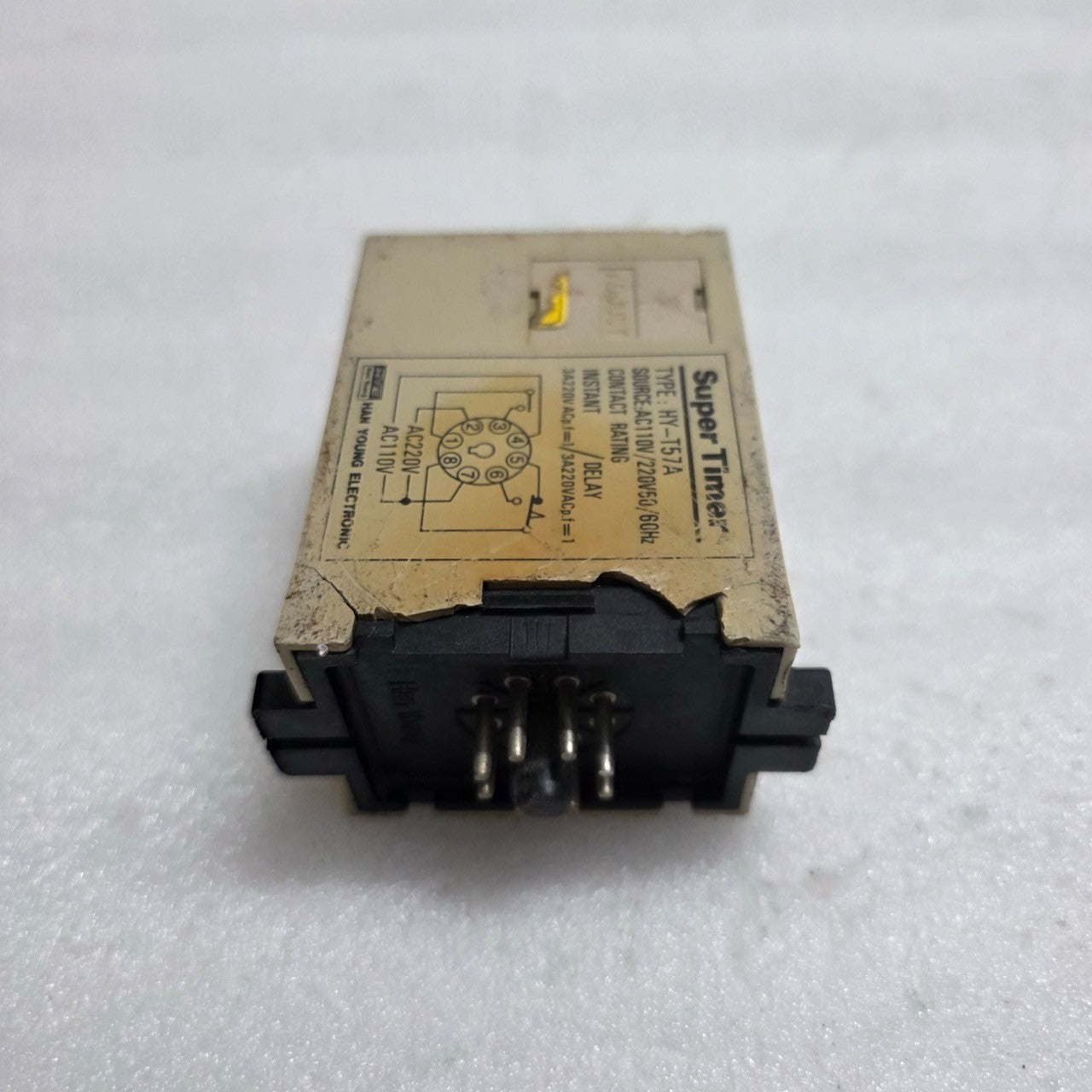 HANYOUNG HY-T57A SUPER TIMER / TIME DELAY RELAY AC110V/220V