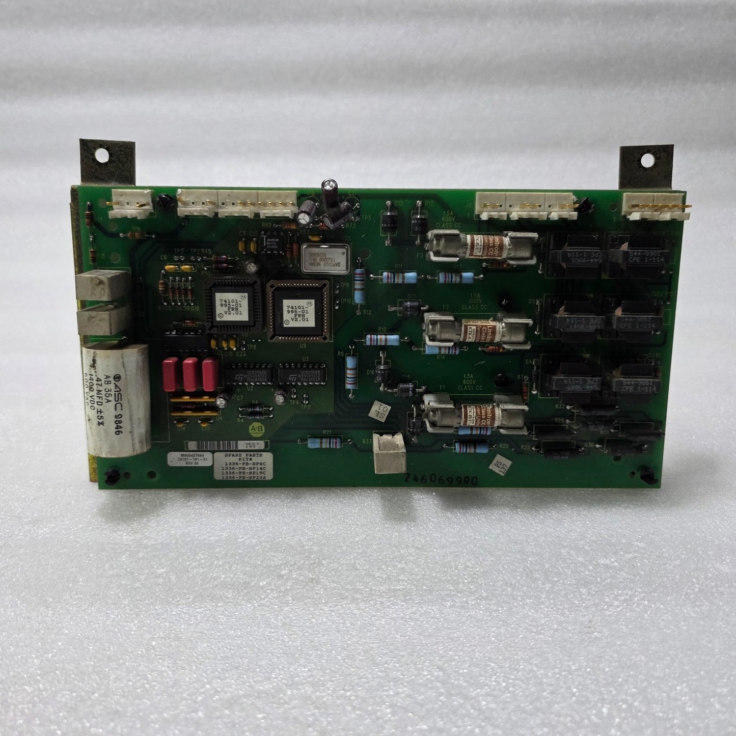 ALLEN BRADLEY 74101-181-51 CONTROL PCB ASSEMBLY REV 08 | INDUSTRIAL ELECTRONIC C