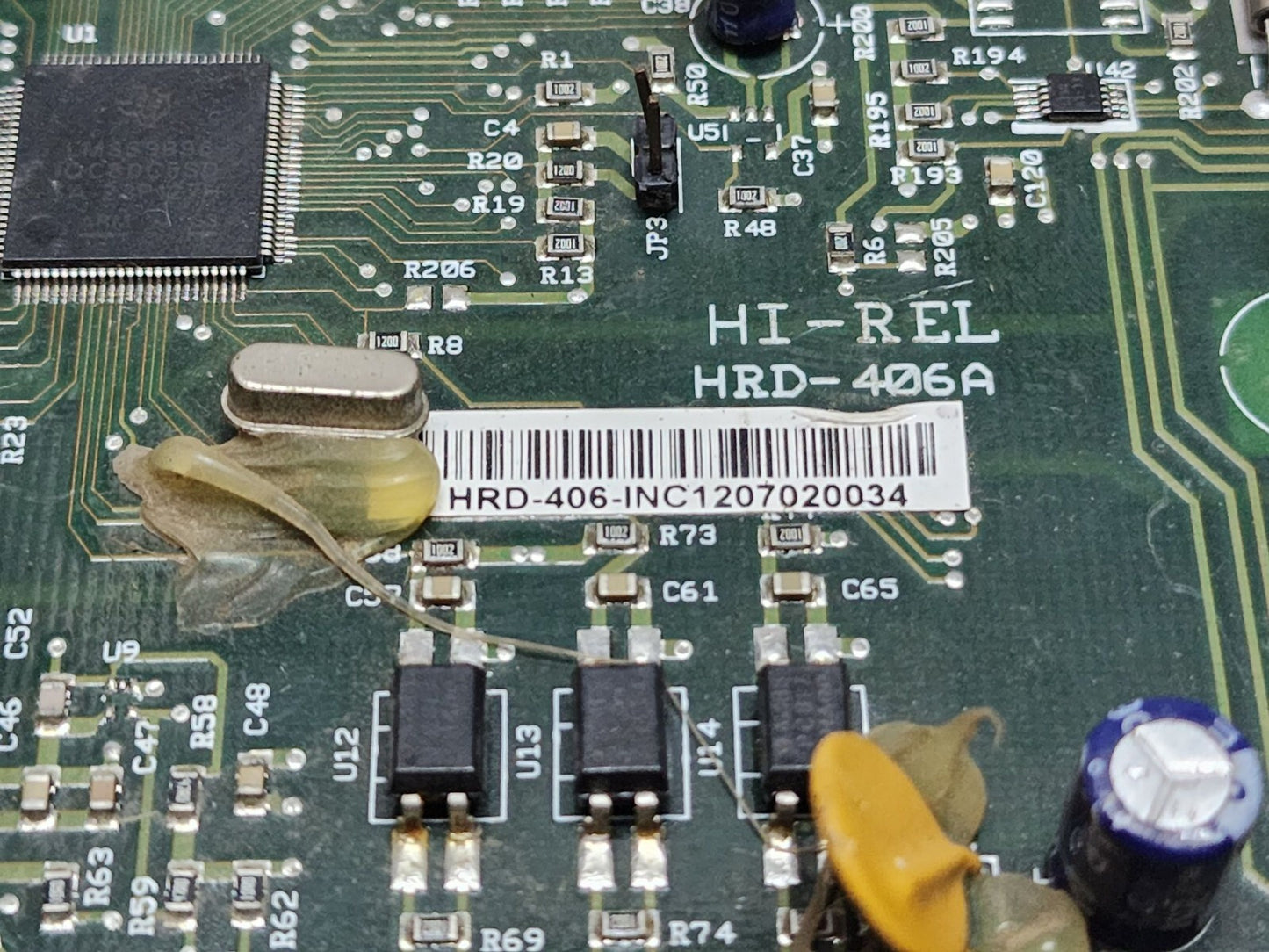 HITACHI HRD-406 DISPLAY CONTROLLER HRD-406A
