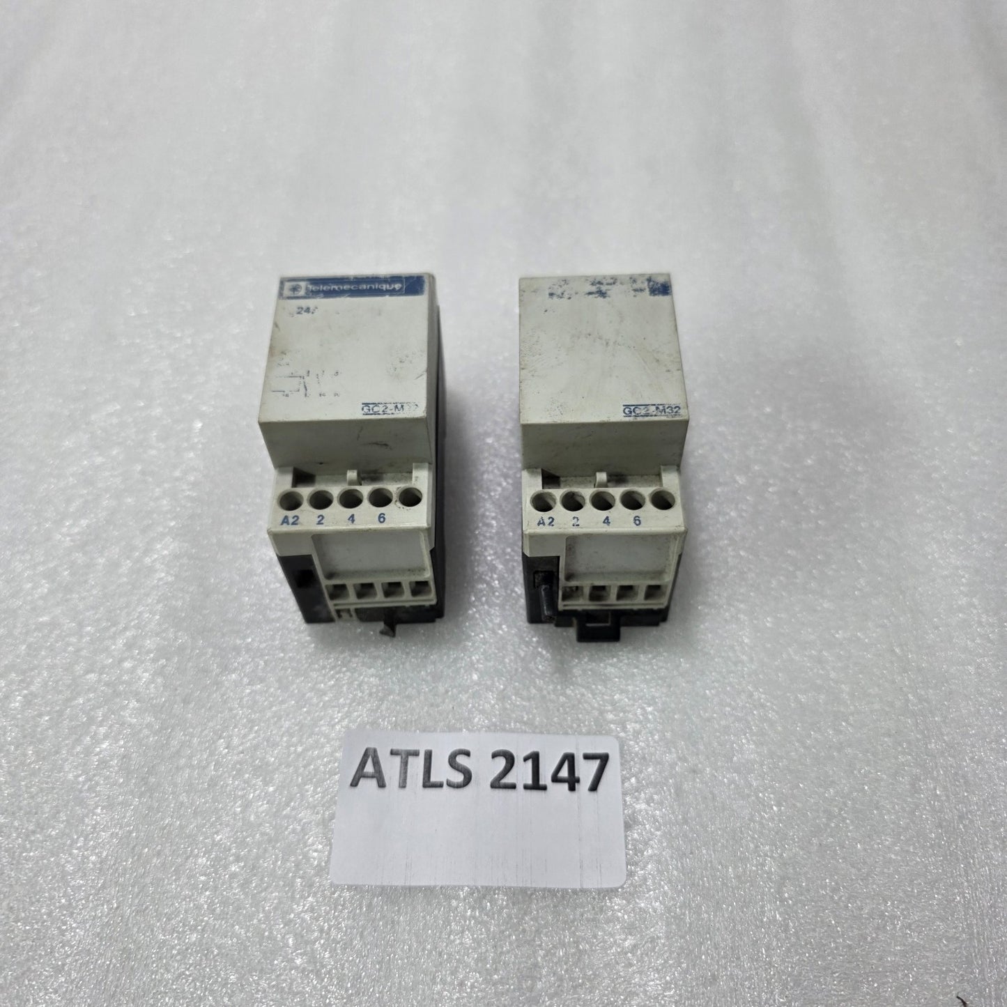 TELEMECANIQUE GC2-M32 CONTACTOR RELAY 24V COIL DIN RAIL MOUNT INDUSTRIAL CONTROL