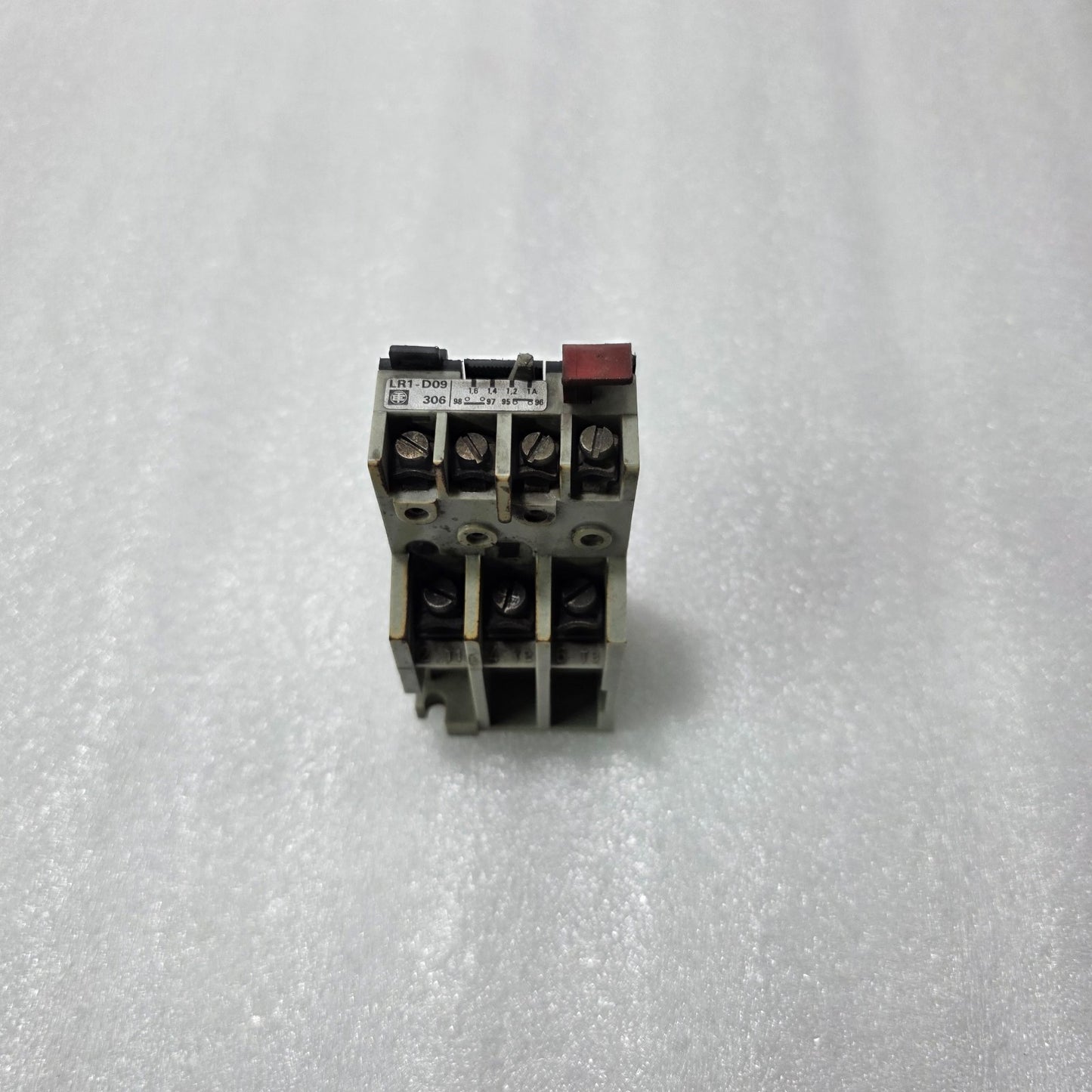 TELEMECANIQUE LR1-D09 306 THERMAL OVERLOAD RELAY 1.0–1.6A MOTOR PROTECTION