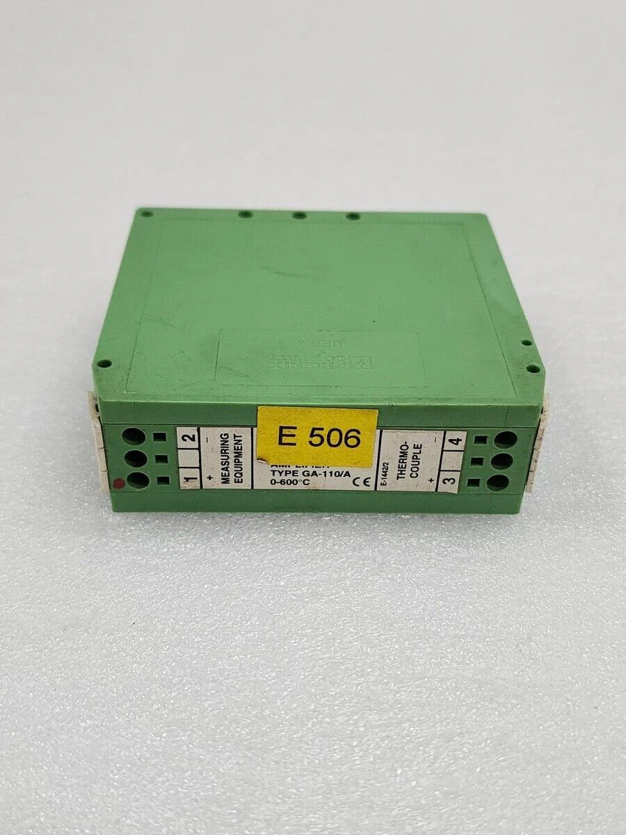 Autronica GA-110/A Thermocouple Amplifier 0-600'C GA110-A