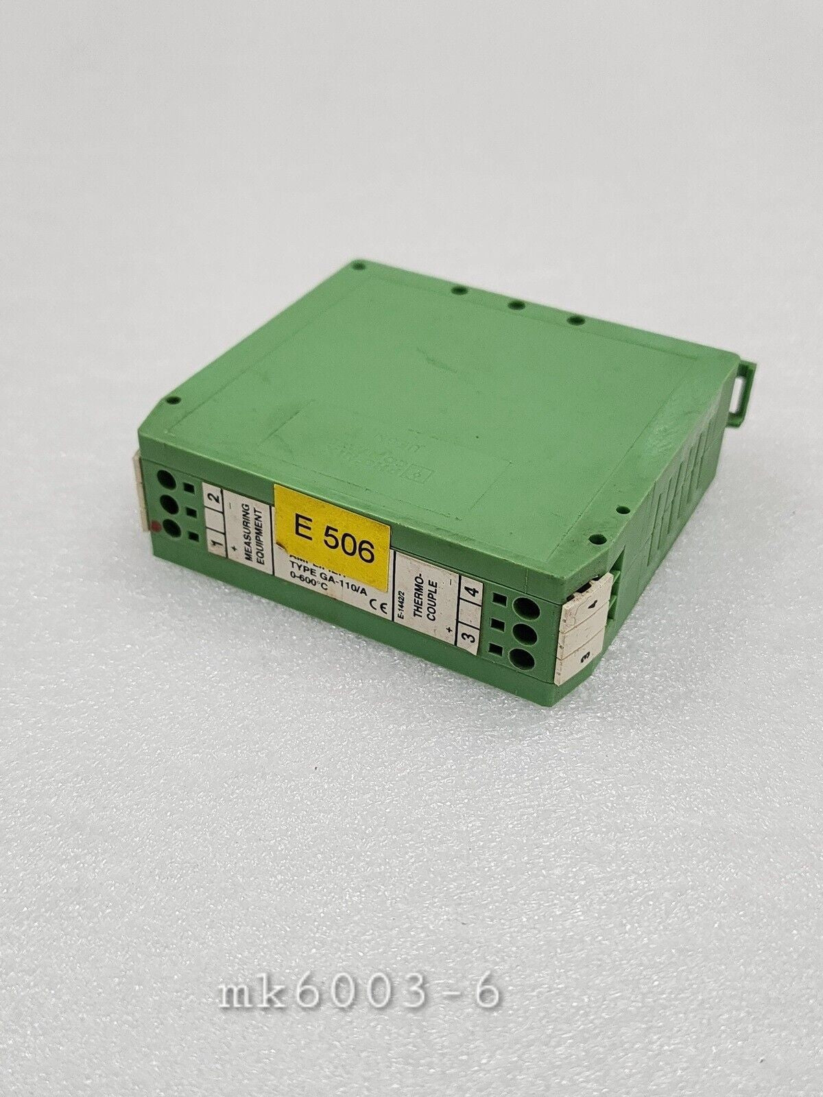 Autronica GA-110/A Thermocouple Amplifier 0-600'C GA110-A