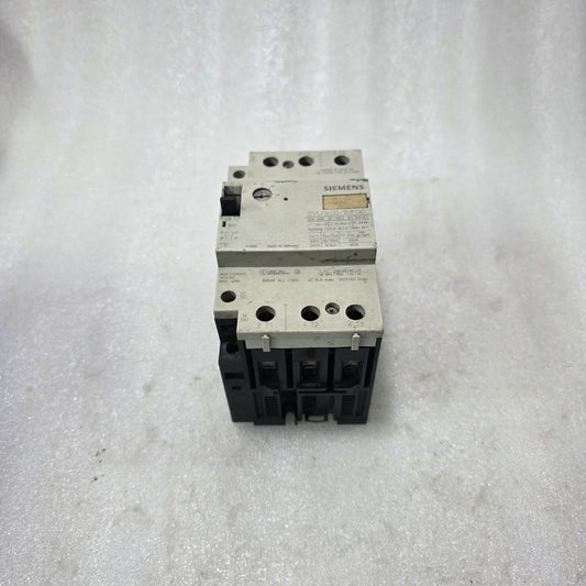 SIEMENS 3VU1600-1MP00 MOTOR PROTECTION CIRCUIT BREAKER 16A 690V 3 POLE MPCB OVER