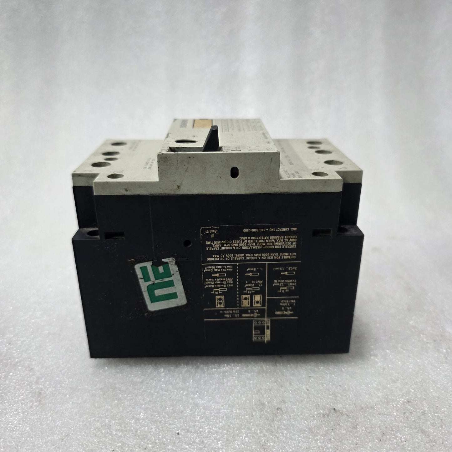SIEMENS 3VU1600-1MP00 MOTOR PROTECTION CIRCUIT BREAKER 16A 690V 3 POLE MPCB OVER