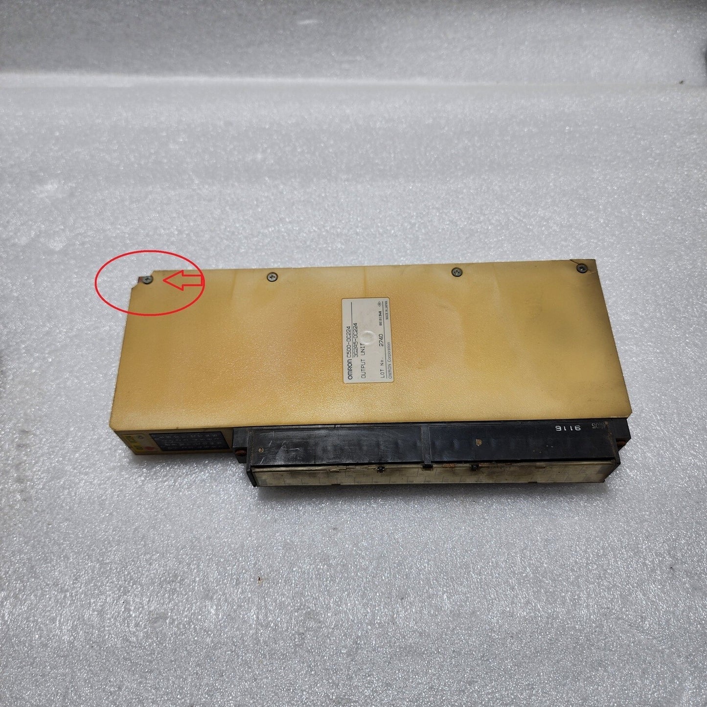 OMRON C500-OC224 3G2A5-OC224 OUTPUT UNIT