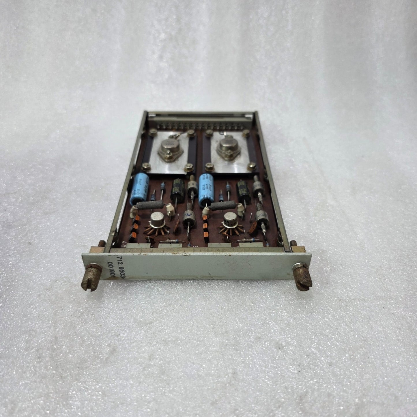 INDUSTRIAL PCB MODULE 712.9503 / 001901 DUAL CHANNEL AMPLIFIER BOARD