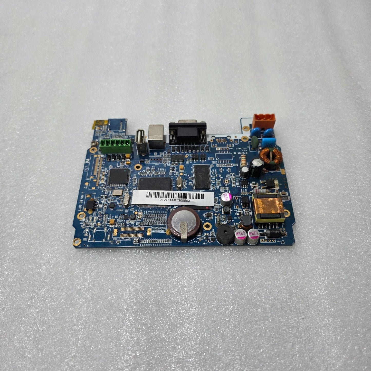 INDUSTRIAL CONTROL PCB BOARD 07VH01-16 V2.3 WITH POWER SUPPLY MODULE 94V-0