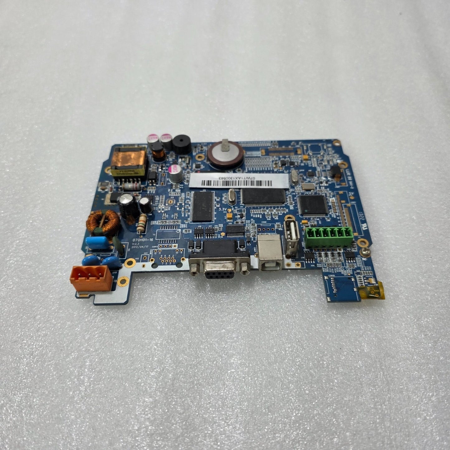 INDUSTRIAL CONTROL PCB BOARD 07VH01-16 V2.3 WITH POWER SUPPLY MODULE 94V-0