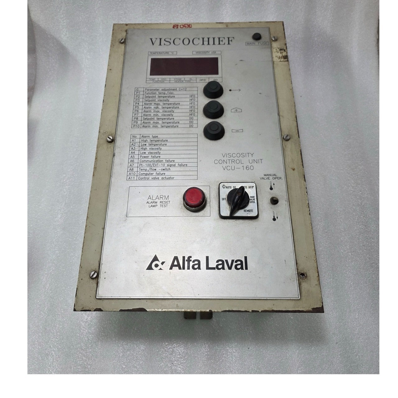 ALFA LAVAL VISCOCHIEF VCU-160 VISCOSITY CONTROL UNIT
