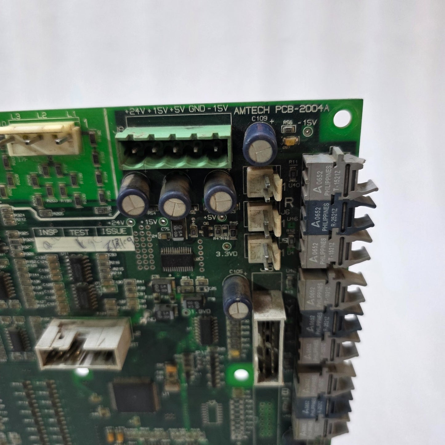 AMTECH PCB-2004A INDUSTRIAL CONTROL PRINTED CIRCUIT BOARD (C-28122805)