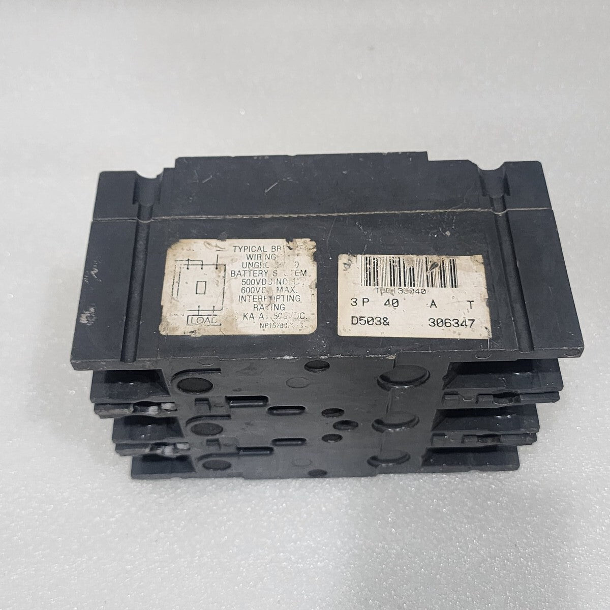 GE TED136040 3-POLE CIRCUIT BREAKER 40A GENERAL ELECTRIC