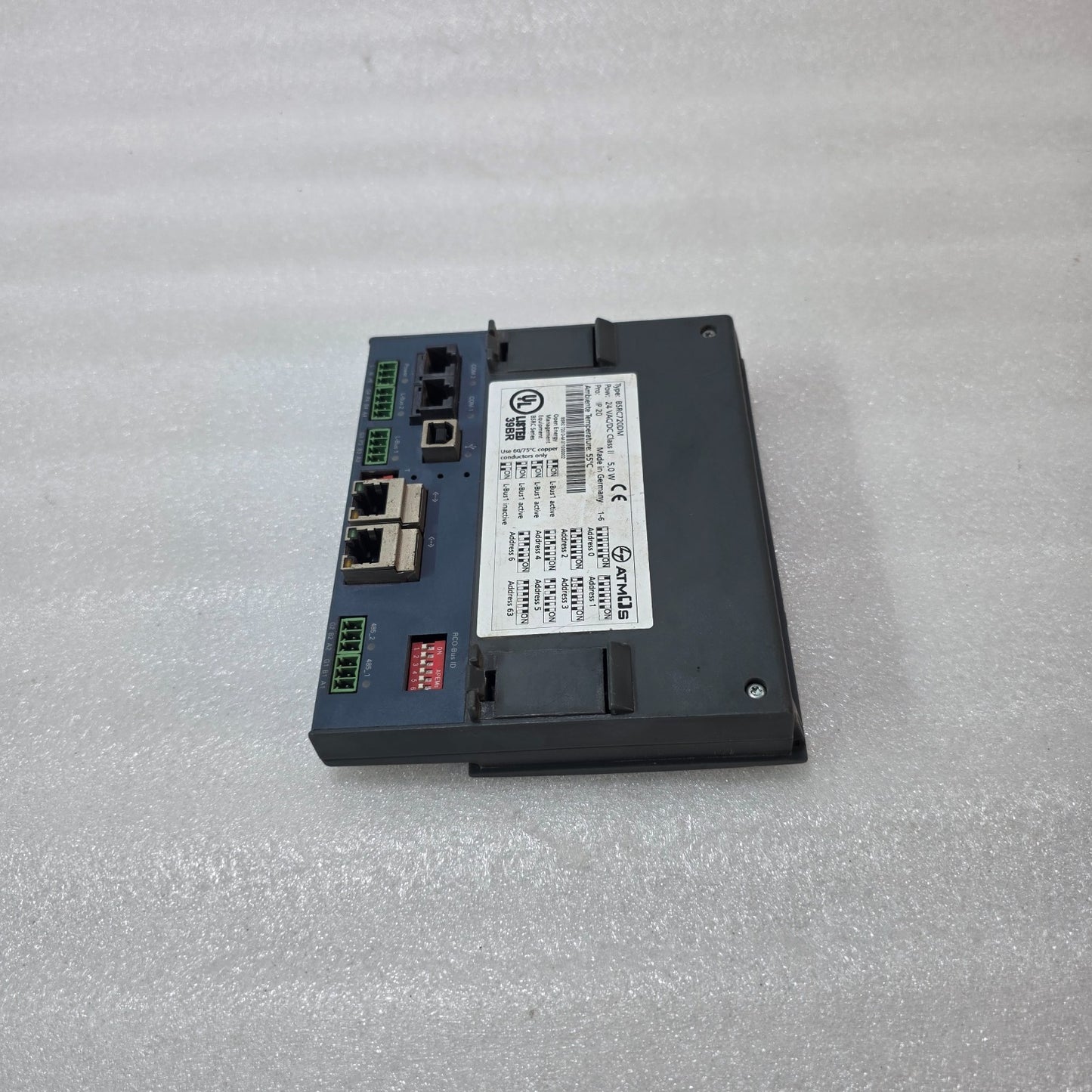 ATMOS BSRC720DM OPEN ENERGY MANAGEMENT CONTROLLER 24VAC/DC CLASS II 5W INDUSTRIA
