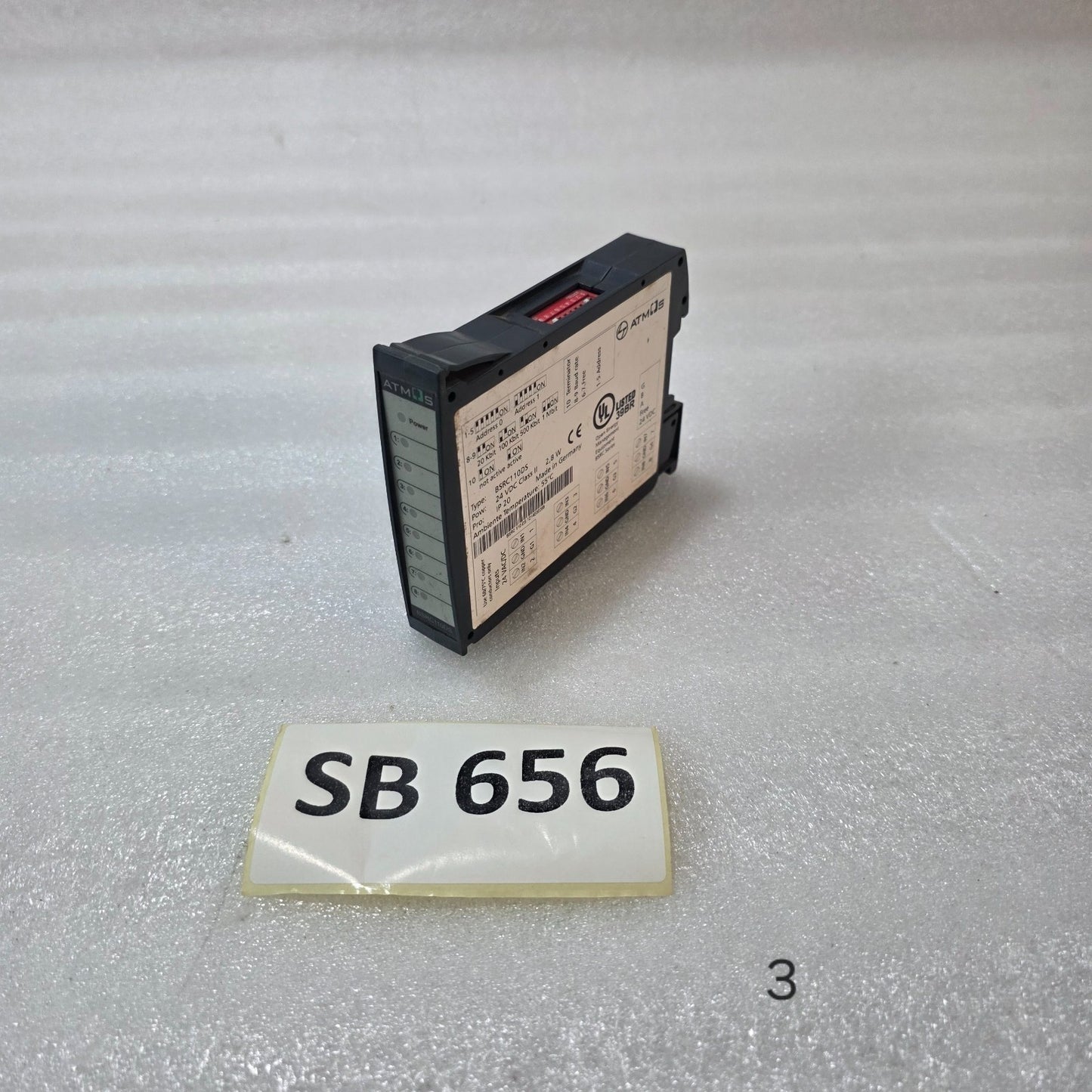 ATMOS BSRC110DS OPEN ENERGY MANAGEMENT MODULE 24VDC INDUSTRIAL CONTROL UNIT MADE