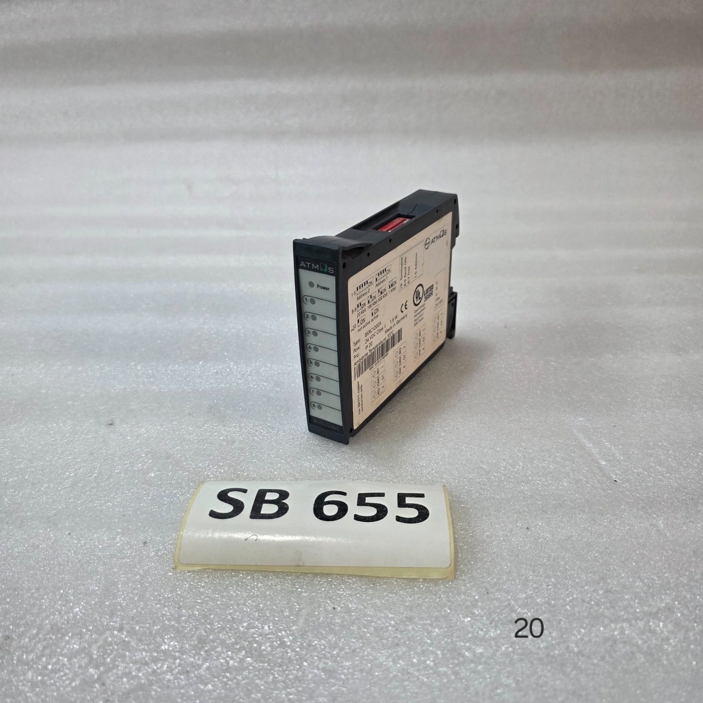 ATMOS BSRC120DS OPEN ENERGY MANAGEMENT MODULE 24VDC INDUSTRIAL CONTROL UNIT MADE